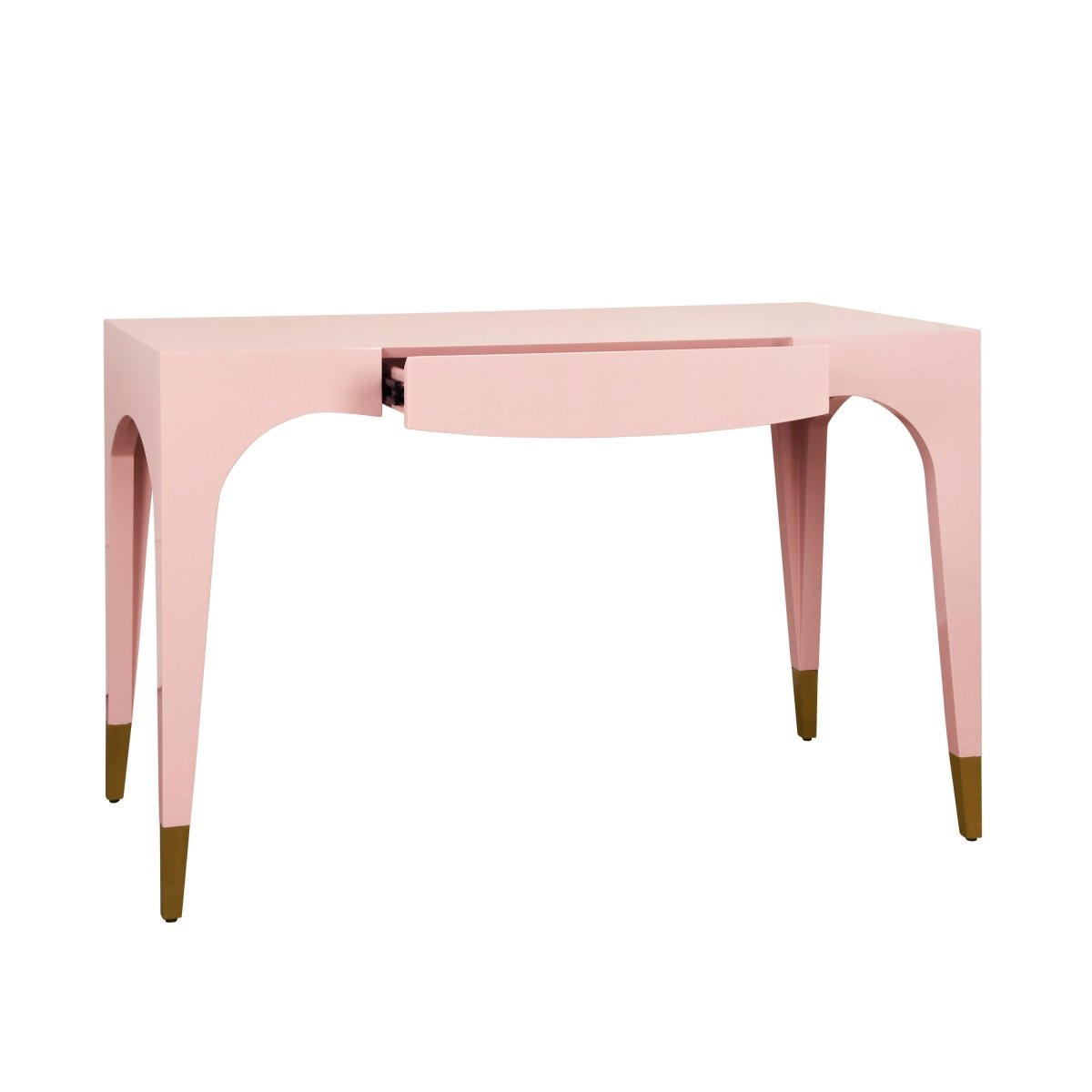 Worlds Away Mandi Pink Desk | Luxury Home Office at Fig Linens and Home 2