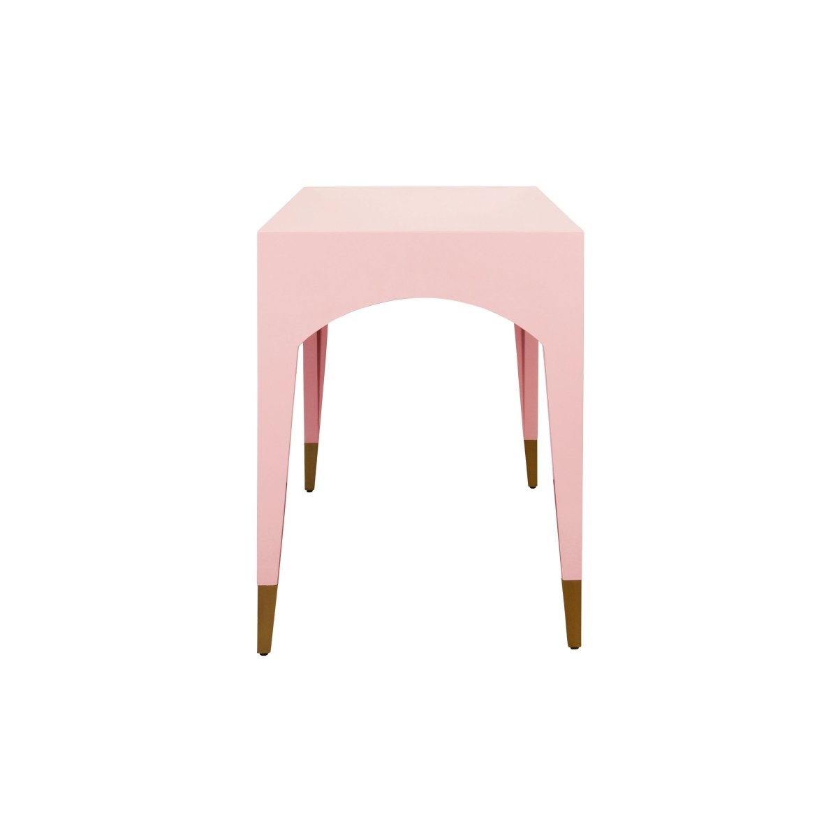Worlds Away Mandi Pink Desk | Luxury Home Office at Fig Linens and Home 4