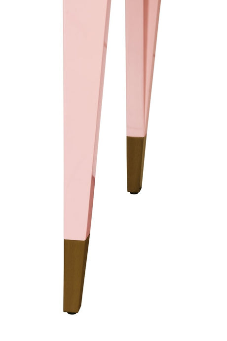 Worlds Away Mandi Pink Desk | Luxury Home Office at Fig Linens and Home 7