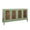 Marcella Green Buffet Cabinet by Worlds Away at Fig Linens and Home - Angle View