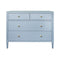 Worlds Away Michelle Light Blue Dresser at Fig Linens and Home - Front View