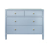 Worlds Away Michelle Light Blue Dresser at Fig Linens and Home - Front View