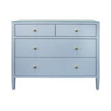 Worlds Away Michelle Light Blue Dresser at Fig Linens and Home - Front View