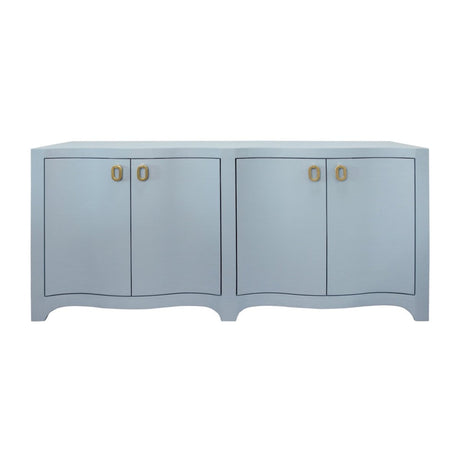 Worlds Away Miffy Light Blue Buffet Cabinet at Fig Linens and Home - View 1
