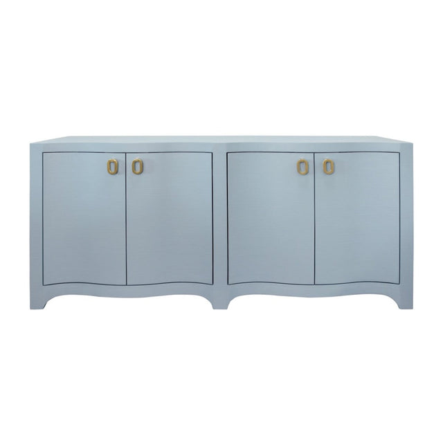Worlds Away Miffy Light Blue Buffet Cabinet at Fig Linens and Home - View 1