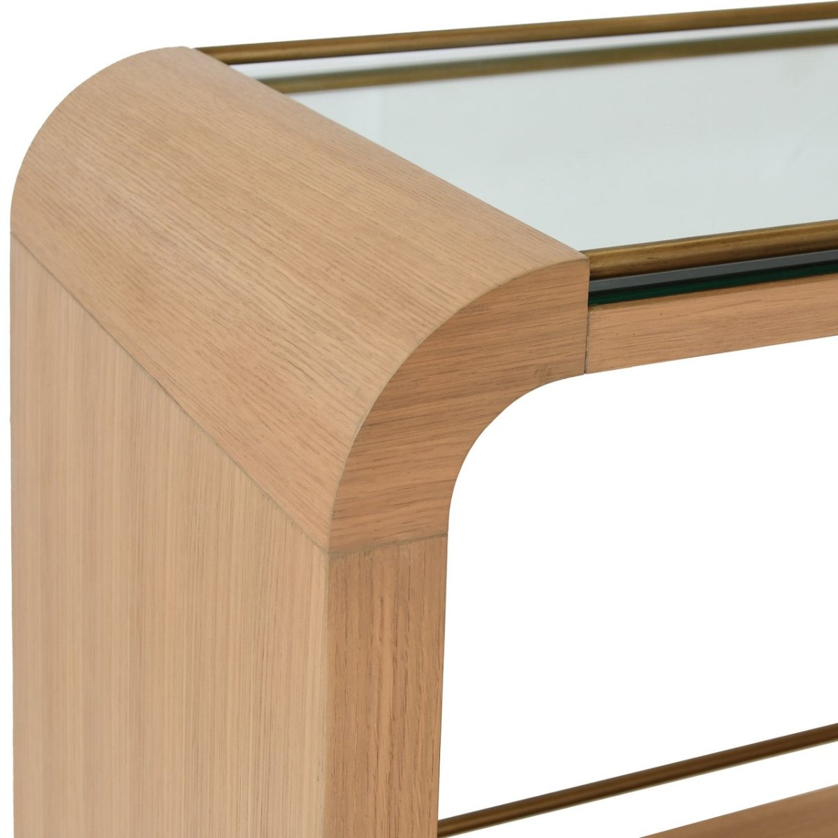 Myer Natural Oak Bar Cart by Worlds Away at Fig Linens and Home 4