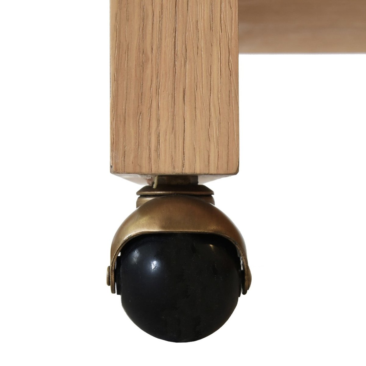 Myer Natural Oak Bar Cart by Worlds Away at Fig Linens and Home 5