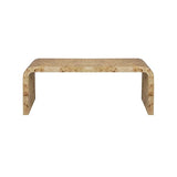 Burlwood Newbury Coffee Table - Worlds Away at Fig Linens and Home