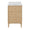 Worlds Away Odin Cerused Oak 24" Small Bath Vanity at Fig Linens and Home - Front of Vanity View