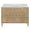 Odin Cerused Oak 48" Bath Vanity | Worlds Away Bathroom Vanity Cabinet at Fig Linens and Home View 2