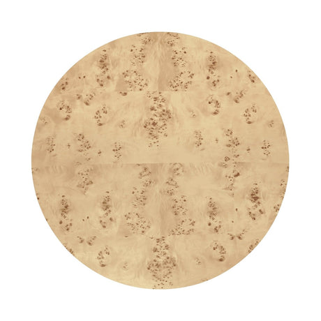 Oslo Burlwood Coffee Table by Worlds Away | Round Thick Top Coffee Table at Fig Linens and Home 4