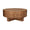 Oslo Dark Burlwood Coffee Table by Worlds Away | Round Coffee Table at Fig Linens and Home 1
