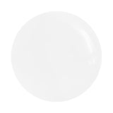 Worlds Away Oslo White Coffee Table at Fig Linens and Home - White Round Coffee Table 6