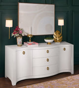 Palmy Candle Holder | Worlds Away Gold Leaf Taper Candle Holder at Fig Linens and Home - Lifestyle 3