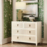 Pascal Antique White Dresser by Worlds Away at Fig Linens and Home - Lifestyle 1