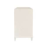 Dresser Side View - Pascal Antique White Dresser by Worlds Away at Fig Linens and Home