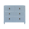 Pascal Light Blue Dresser by Worlds Away | Storage Cabinets at Fig Linens and Home