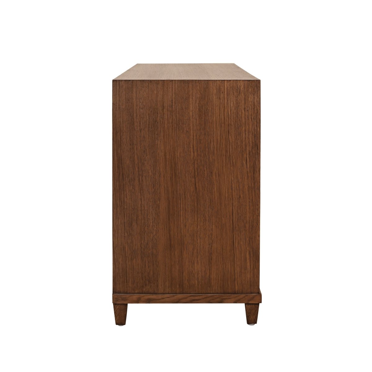 Worlds Away Provincial Brown Oak Dresser | Dresser at Fig Linens and Home - Side View