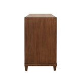 Worlds Away Provincial Brown Oak Dresser | Dresser at Fig Linens and Home - Side View