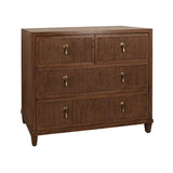 Worlds Away Provincial Brown Oak Dresser | Dresser at Fig Linens and Home - Angle View