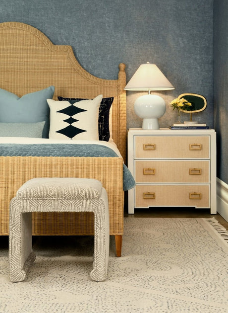 Radley Natural Side Table | Worlds Away Nightstands at Fig Linens and Home 4