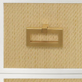 Radley Natural Side Table | Worlds Away Nightstands at Fig Linens and Home 6