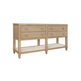 Richmond Cerused Oak Console Table | Worlds Away Furniture at Fig Linens and Home 3
