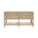 Richmond Cerused Oak Console Table | Worlds Away Furniture at Fig Linens and Home 1