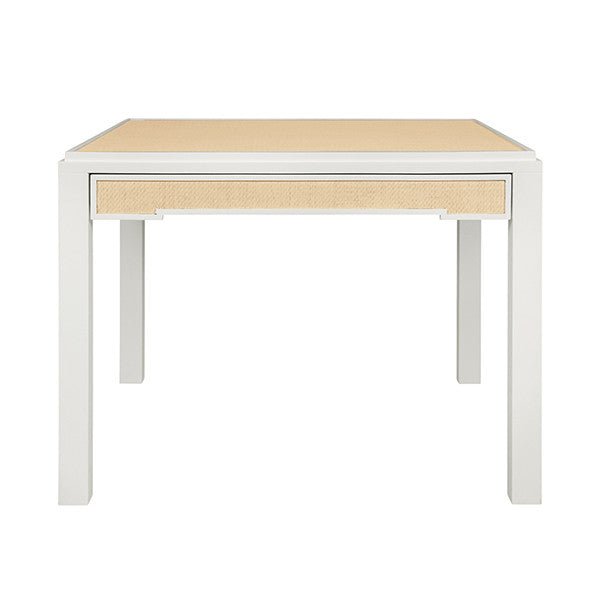 Robin Grasscloth Natural Game Table by Worlds Away at Fig Linens and Home - View 1