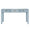 Sabrina Light Blue Console Table by Worlds Away at Fig Linens and Home - Front View
