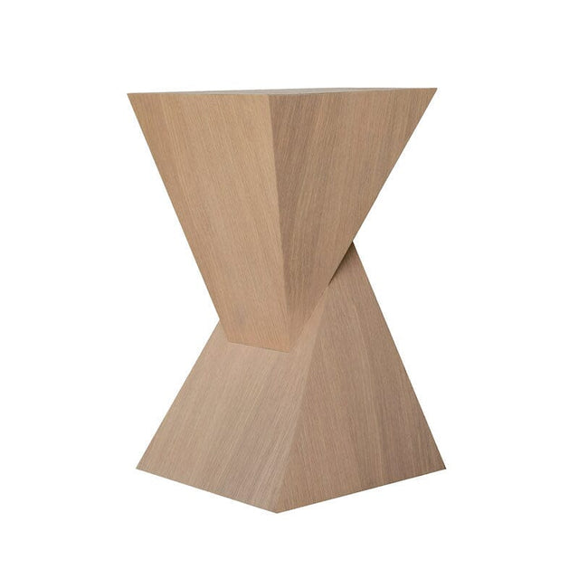 Scout Natural Oak Occasional Table by Worlds Away | Side Tables at Fig Linens and Home 1