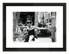 Shopping at Tiffany's Black and White Print by Worlds Away | Art at Fig Linens and Home