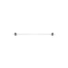 Smith Nickel & Acrylic Towel Bar by Worlds Away at Fig Linens and Home