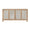 Worlds Away Sofia Cerused Oak Buffet Console - Fig Linens & Home Front