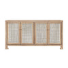 Worlds Away Sofia Cerused Oak Buffet Console - Fig Linens & Home Front