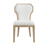 Tally Cerused Oak Dining Chair | Worlds Away Seating at Fig Linens and Home - Front View