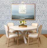 Worlds Away Talula White Pendant Lantern - Lantern Pendant at Fig Linens and Home - Lifestyle