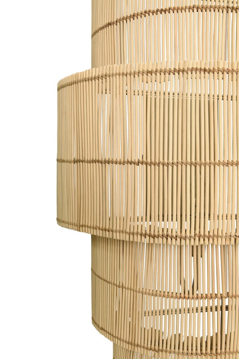 Tia Rattan Sconce by Worlds Away at Fig Linens and Home 4 - Detail