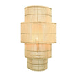 Tia Rattan Sconce by Worlds Away at Fig Linens and Home 2