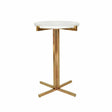 Winslet Round Side Table by Worlds Away at Fig Linens and Home - View 3