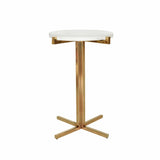 Winslet Round Side Table by Worlds Away at Fig Linens and Home - View 3