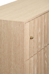 Worlds Away Angus Cerused Oak Dresser 34"H x 64"W x 20"D Cerused Oak at FIG LINENS AND HOME 8