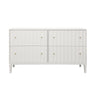 Worlds Away Angus White Dresser 34"H x 64"W x 20"D White at FIG LINENS AND HOME 3