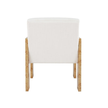 Worlds Away Astor Burlwood Dining Chair at Fig Linens and Home 4