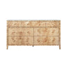 Worlds Away Carnegie Burlwood Dresser Front at Fig Linens and Home