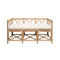 Worlds Away Ferguson Natural Bench at Fig Linens and Home 1