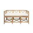 Worlds Away Ferguson Natural Bench at Fig Linens and Home 1