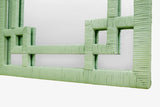Worlds Away Geneva Sage Green Mirror 40"H x 27"W x 2"D Sage Green at FIG LINENS AND HOME 4
