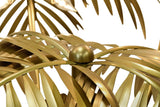 Worlds Away Gilda Oversize Palm Tree Floor Lamp In Antique Brass 61" H x 40.2" W  x 45.3" D Antique Brass at FIG LINENS AND HOME 3