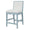 Worlds Away Lanister Light Blue Bar & Counter Stool 40.25"H x 19.25"W x 22.25"D Light Blue at FIG LINENS AND HOME 2